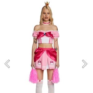Dolls kill peachy costume princess peach